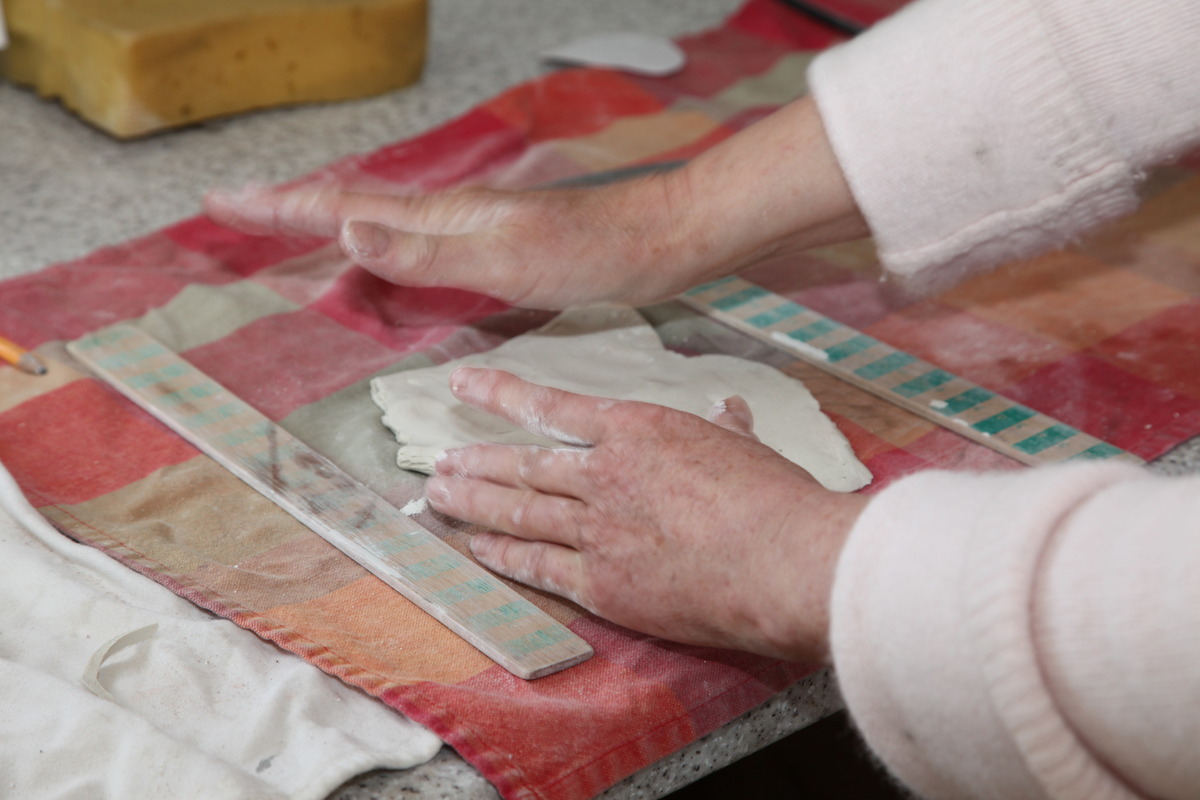 The Master's hands at work!